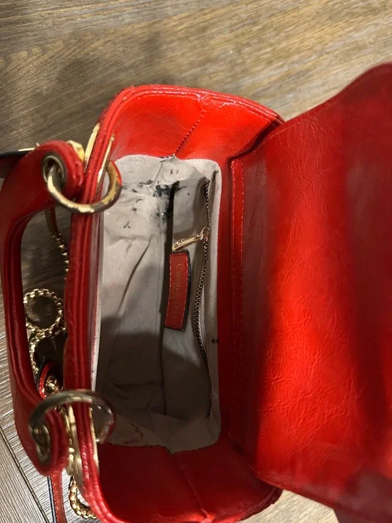 Dior Red Quilted Mini Top-Handle Bag with Gold Hardware. First copy - Picture 5 of 6